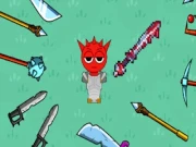Red Sprunki with a Sword Online casual Games on NaptechGames.com