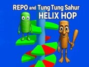 REPO and Tung Tung Sahur: Helix Hop Online addictive Games on NaptechGames.com