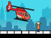Rescue Helicopter Online Hypercasual Games on NaptechGames.com