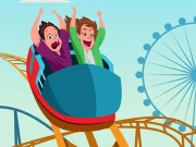 Roller Coaster Fun Hidden Online Puzzle Games on NaptechGames.com