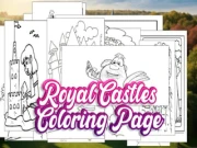 Royal Castles Coloring Page Online coloring Games on NaptechGames.com