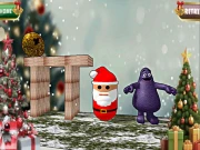 Santa Claus Meet Grimace Online Puzzle Games on NaptechGames.com