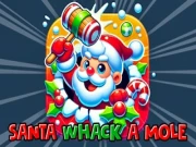 Santa Whack a Mole Online christmas Games on NaptechGames.com