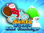 Santa Wheelie Bike Challenge Online Adventure Games on NaptechGames.com