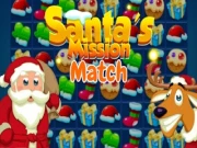 Santa's Match Mission Online christmas Games on NaptechGames.com