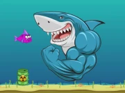 Scary Mad Shark Online Action Games on NaptechGames.com
