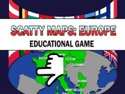 Scatty Maps: Europe Online Puzzle Games on NaptechGames.com