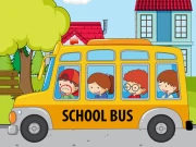 School Bus Differences Online Puzzle Games on NaptechGames.com