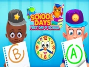 School Days First Day of School Online simulation Games on NaptechGames.com