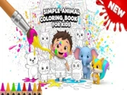 Simple Animal Coloring Book for Kids Online coloring Games on NaptechGames.com