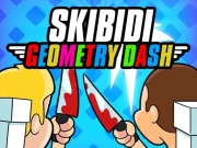 Skibidi Geometry Dash Online Hypercasual Games on NaptechGames.com