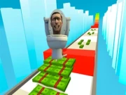 Skibidi Toilet Money Stack Online runner Games on NaptechGames.com