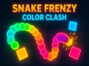 Snake Frenzy Color Clash Online snake Games on NaptechGames.com
