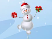 Snow Man Balance Online Puzzle Games on NaptechGames.com
