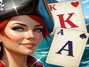 Solitaire Klondike - Treasure Island Online Cards Games on NaptechGames.com