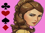 Solitaire L'Amour Online Cards Games on NaptechGames.com