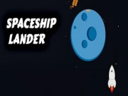 Spaceship Lander Online skill Games on NaptechGames.com
