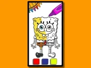SpongeBob Coloring Adventure Online Girls Games on NaptechGames.com