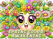 Spring Color Awakening Online coloring Games on NaptechGames.com