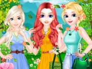 Spring Fashion Color Dress Online Girls Games on NaptechGames.com