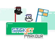 StickJet Parkour Online Adventure Games on NaptechGames.com