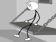 Stickman escapes from prison Online Adventure Games on NaptechGames.com