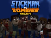 Stickman vs Zombies Minecraft Online Stickman Games on NaptechGames.com