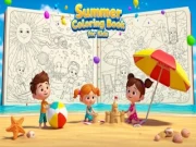 Summer Coloring Book for Kids Online coloring Games on NaptechGames.com