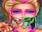 Super Doll Tongue Doctor Online Dress-up Games on NaptechGames.com
