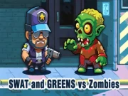 SWAT and GREENS vs Zombies Online shooting Games on NaptechGames.com