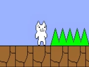 Syobon no Action - Cat Mario Online platformer Games on NaptechGames.com