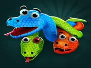 Tangled Snakes - Sort Puzzle Online Puzzle Games on NaptechGames.com