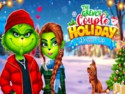 The Grinch Couple Holiday Dress Up Online christmas Games on NaptechGames.com