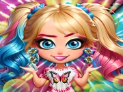 Tie-Dye Explosion of Color Online Dress-up Games on NaptechGames.com