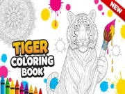 Tiger Coloring Book Online coloring Games on NaptechGames.com