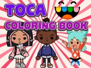 Toca Life Coloring Book Online Girls Games on NaptechGames.com