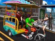 TukTuk Chingchi Rickshaw 3D Online Racing Games on NaptechGames.com