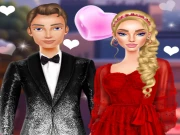 Valentines Day Couple Date Online Girls Games on NaptechGames.com