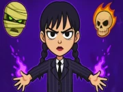 Wednesday's Battle - Monster Symphony Online halloween Games on NaptechGames.com