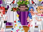 White Christmas Party Online Art Games on NaptechGames.com
