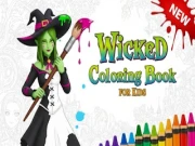 Wicked Coloring Book for Kids Online coloring Games on NaptechGames.com