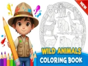 Wild Animals Coloring Book Online coloring Games on NaptechGames.com
