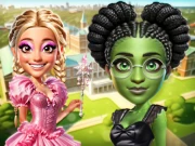 Witch And Fairy BFF Online Girls Games on NaptechGames.com
