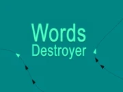 Words Destroyer Online arcade Games on NaptechGames.com