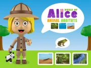 World of Alice Animal Habitat Online Puzzle Games on NaptechGames.com
