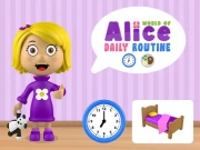World of Alice Daily Routine Online Puzzle Games on NaptechGames.com