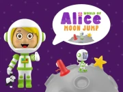 World of Alice Moon Jump Online Action Games on NaptechGames.com