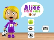World of Alice Sports Cards Online Puzzle Games on NaptechGames.com