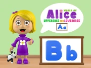 World of Alice Uppercase and Lowercase Online Puzzle Games on NaptechGames.com