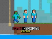 Zombie Herobrine Escape Online two-player Games on NaptechGames.com